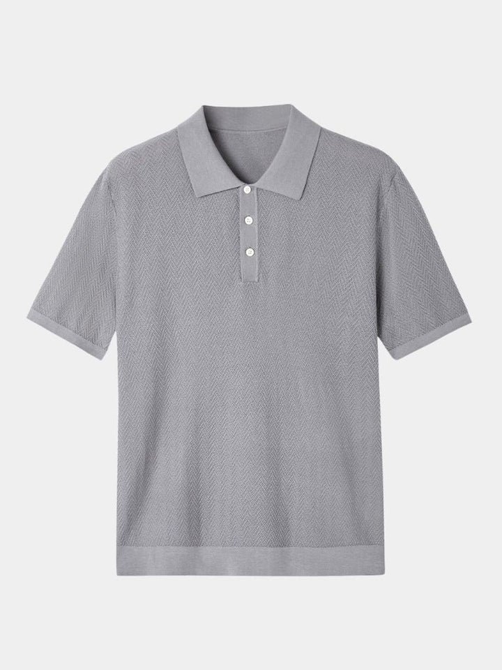 Miguel | Polo tricô brownston