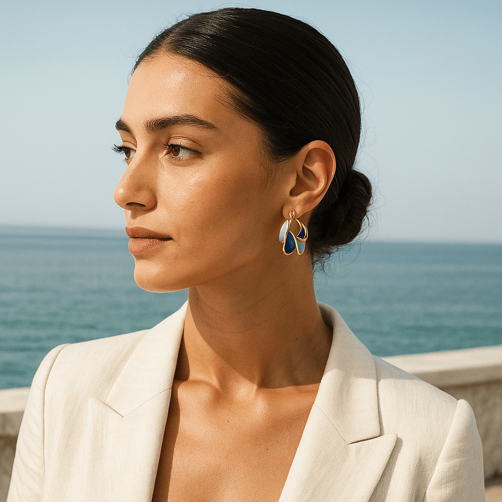 Manuela | Giulia brincos em smalto
