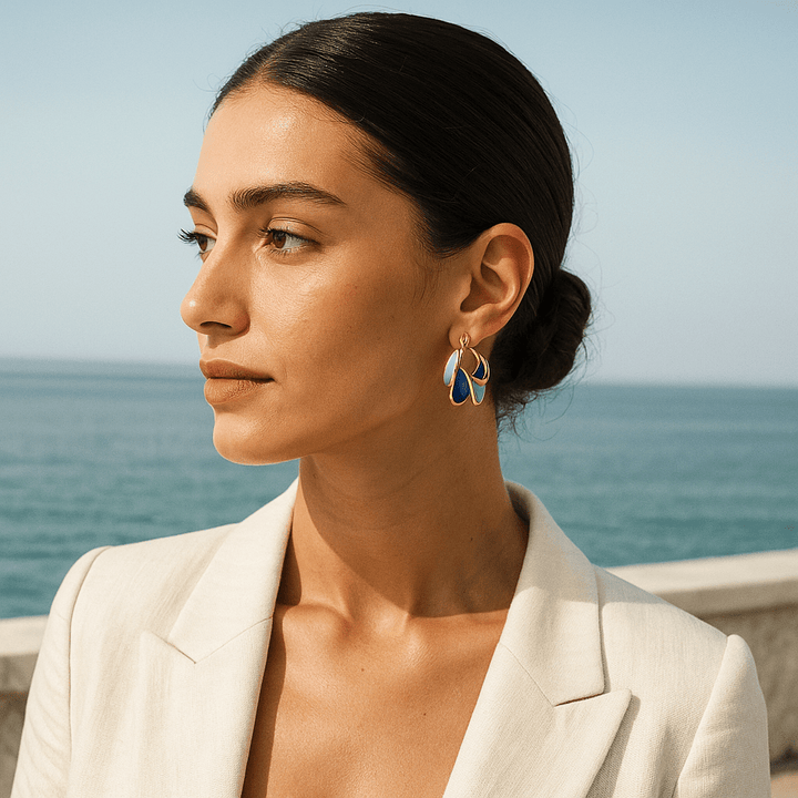 Manuela | Giulia brincos em smalto