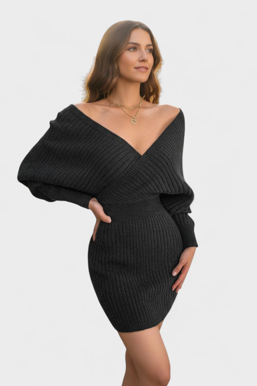 Vera | Vestido cruzado elegante com decote em V