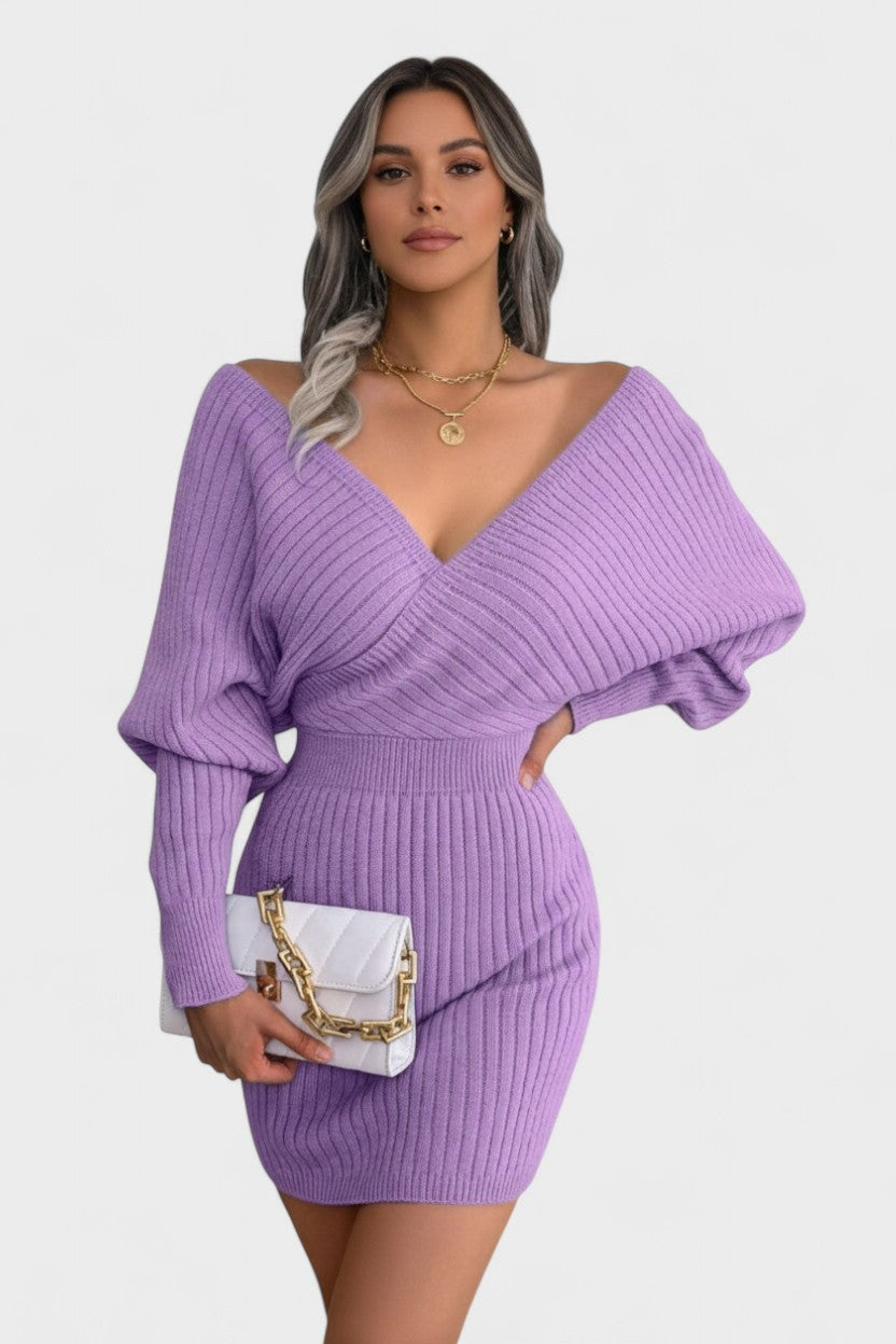 Vera | Vestido cruzado elegante com decote em V