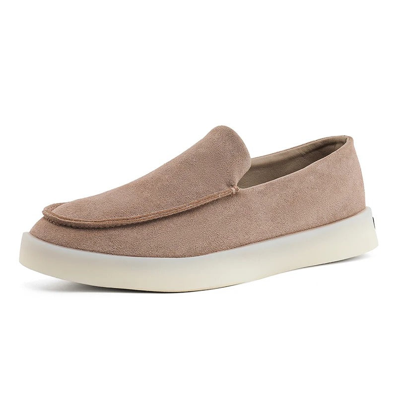 Vânia | Mocassins business em camoscio clássico