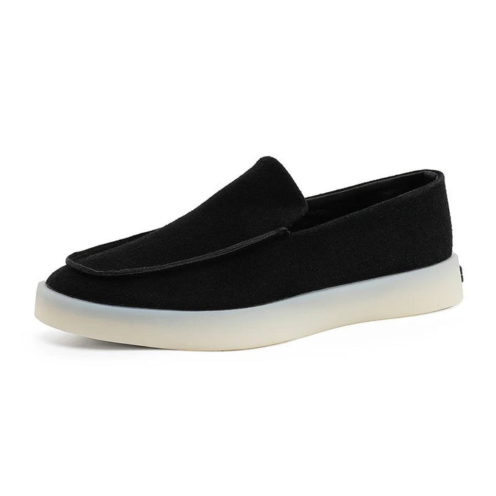 Vânia | Mocassins business em camoscio clássico