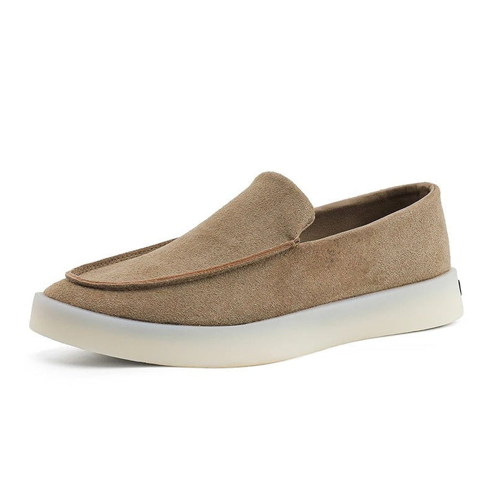 Vânia | Mocassins business em camoscio clássico