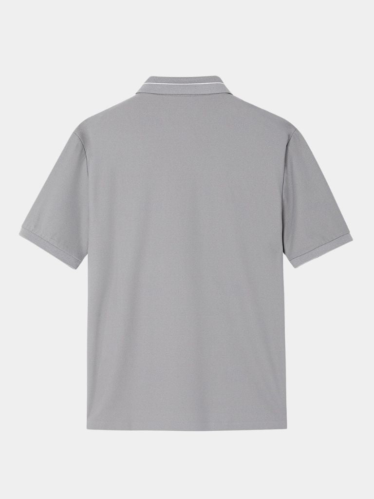 Rafael | Polo cinzento aço
