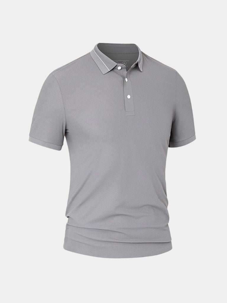 Rafael | Polo cinzento aço