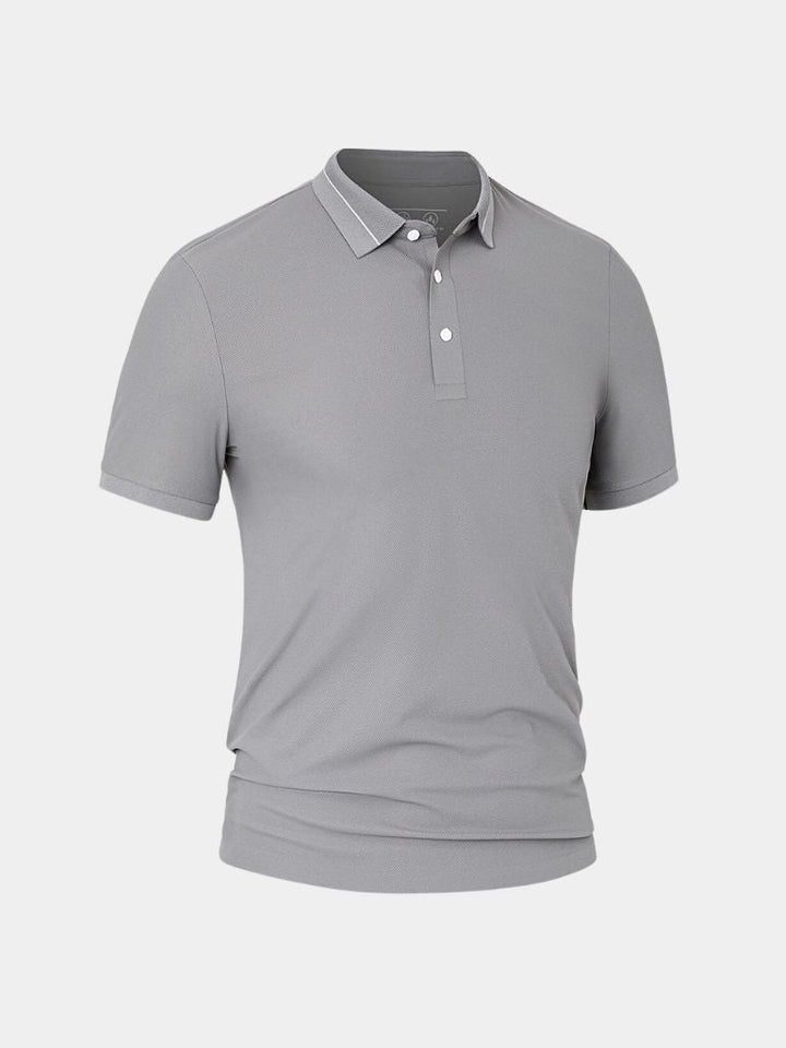 Rafael | Polo cinzento aço