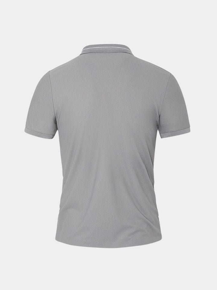 Rafael | Polo cinzento aço