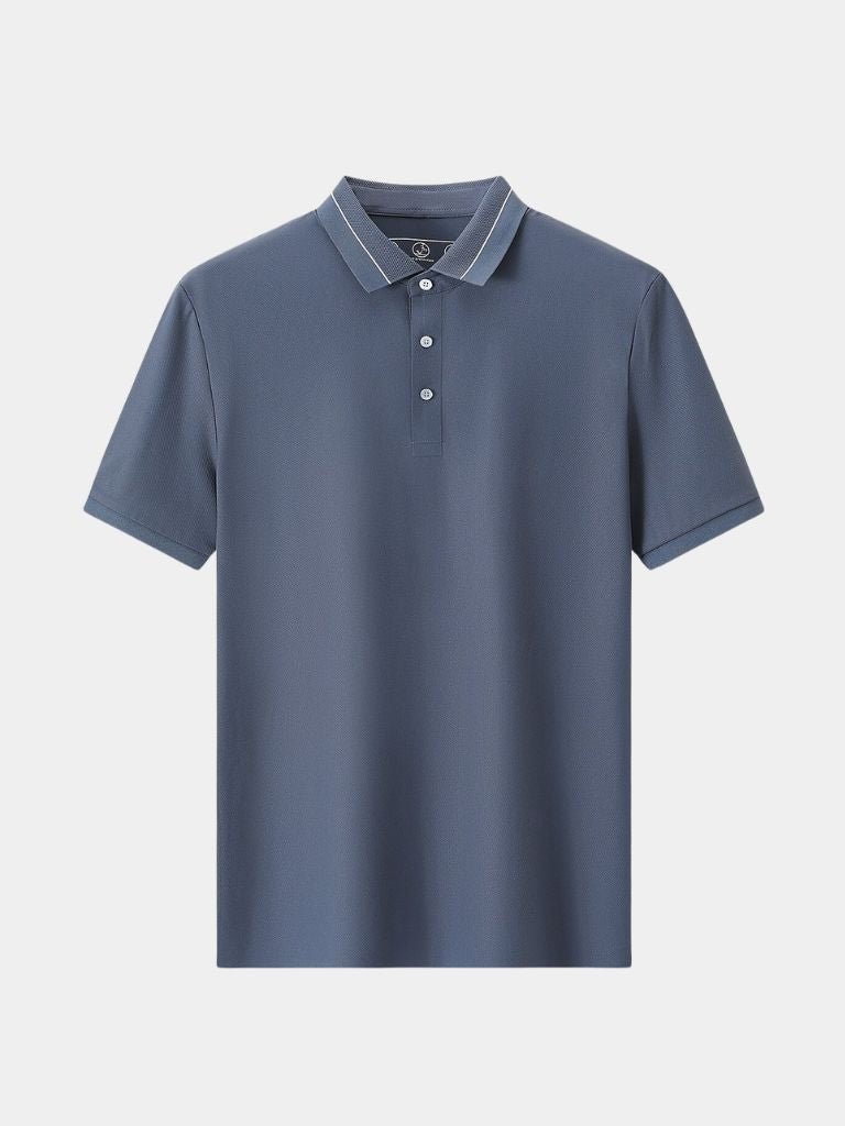 Rafael | Polo cinzento aço