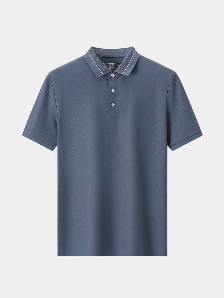 Rafael | Polo cinzento aço