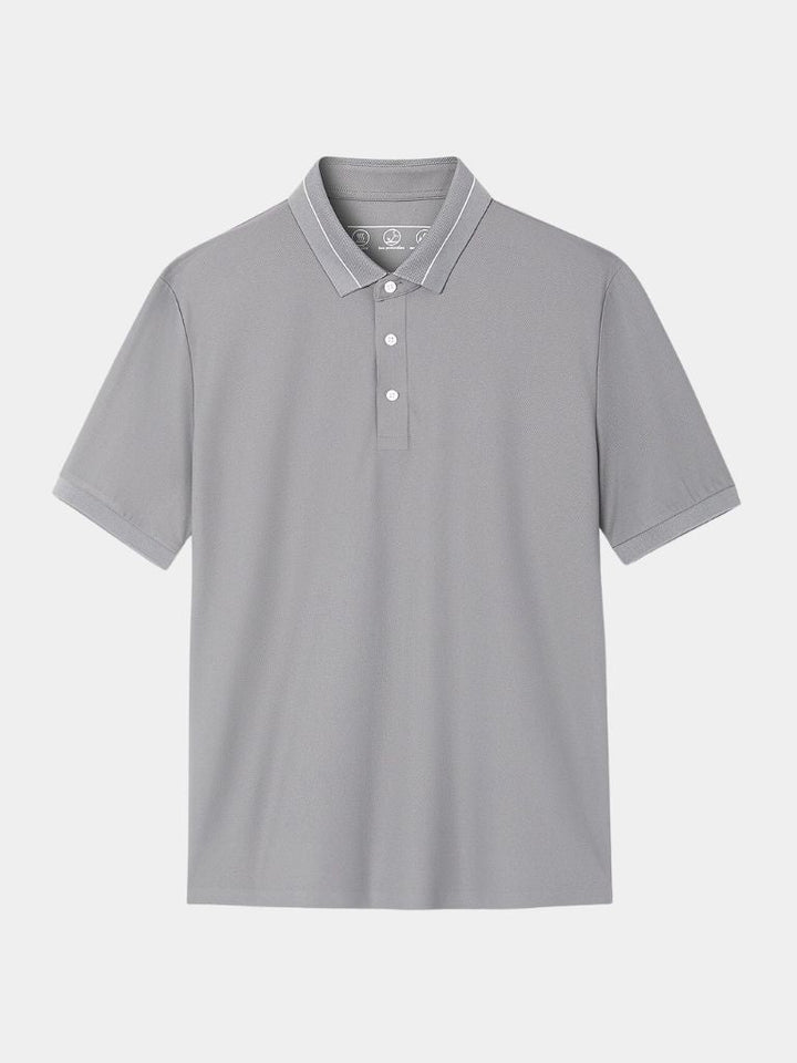 Rafael | Polo cinzento aço