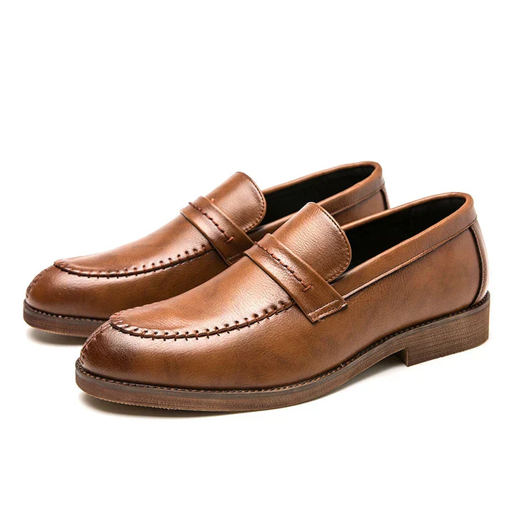Ângela | Mocassins em pele