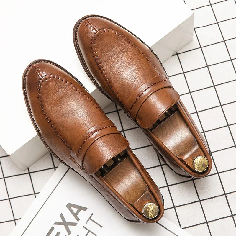 Ângela | Mocassins em pele