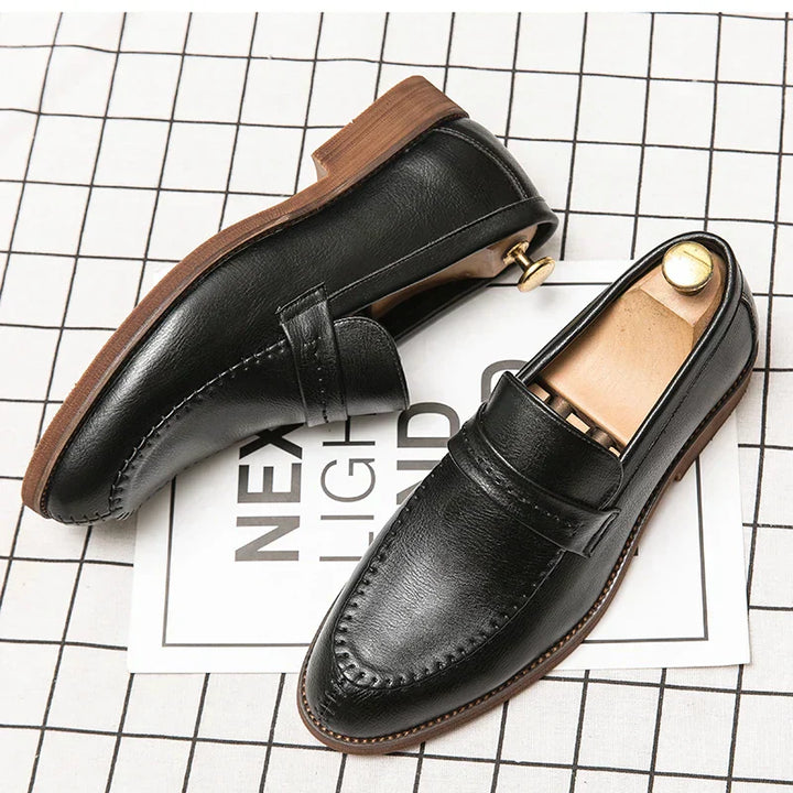 Ângela | Mocassins em pele