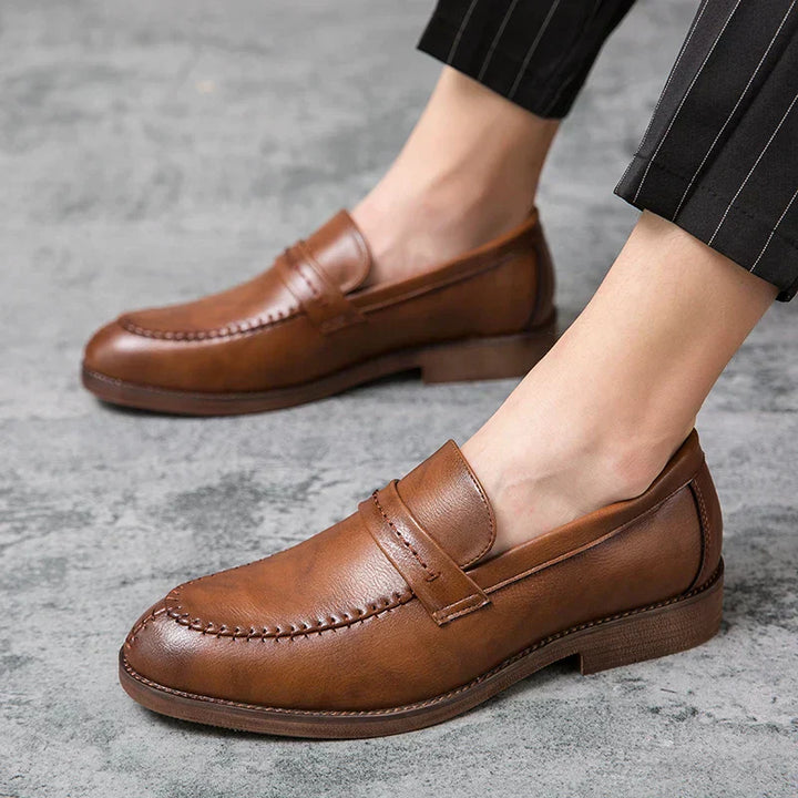Ângela | Mocassins em pele