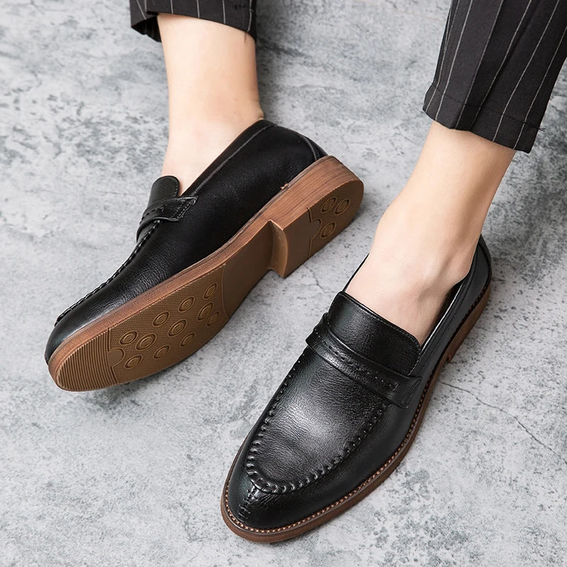 Ângela | Mocassins em pele