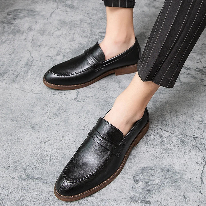 Ângela | Mocassins em pele