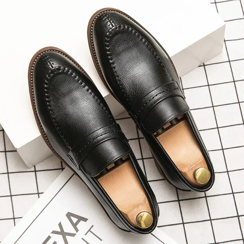 Ângela | Mocassins em pele