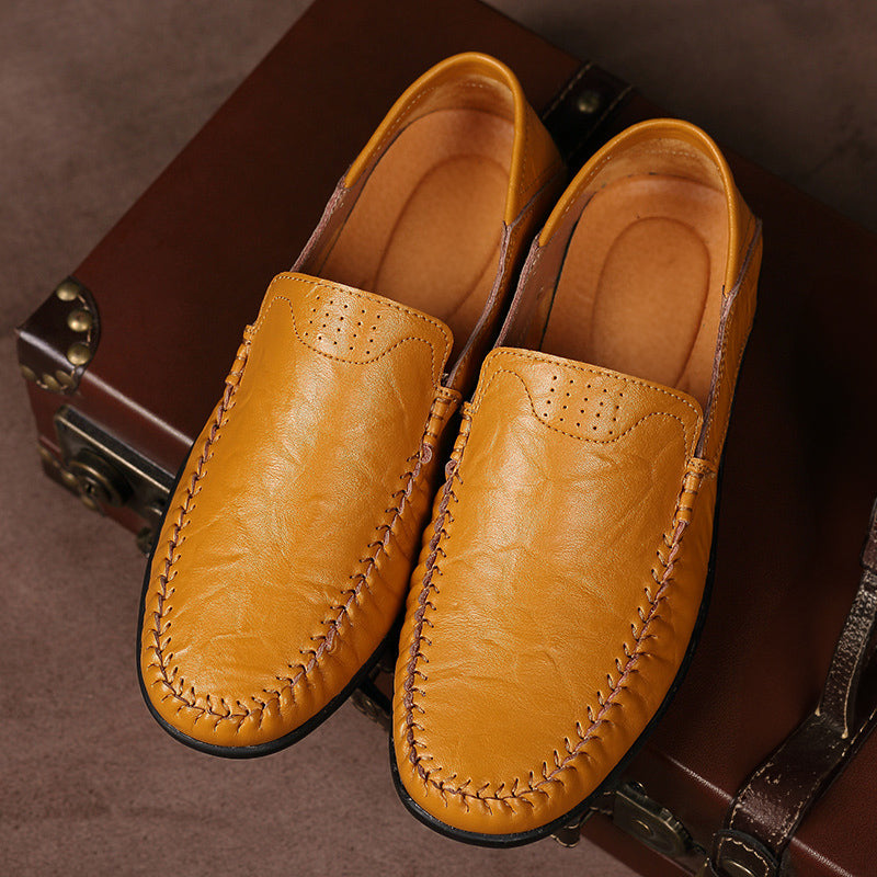 Custódio | Las vegas mocassins em pele