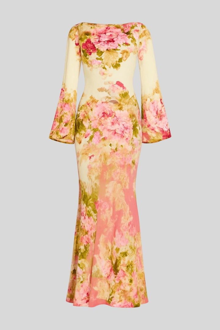 Ângela | Maxi vestido ensolarado