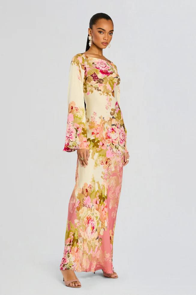 Ângela | Maxi vestido ensolarado