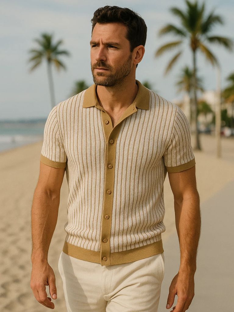 Bernardo | Polo às riscas