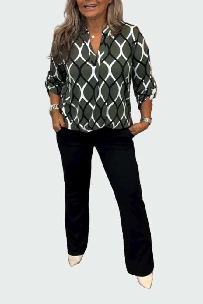 Catarina | Blusa ivy gráfica