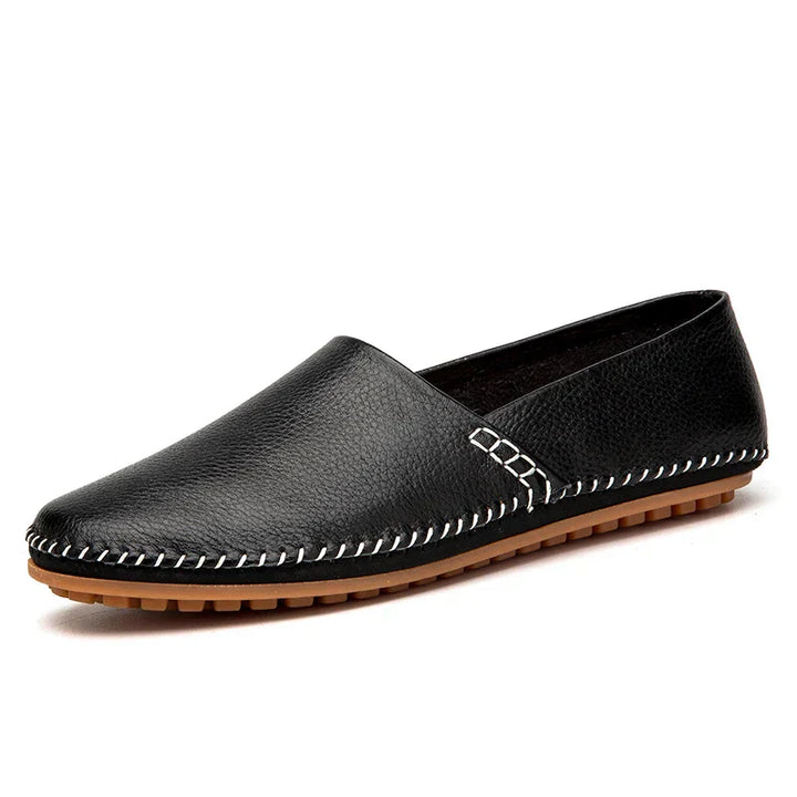 Raquel | Mocassins em pele leve