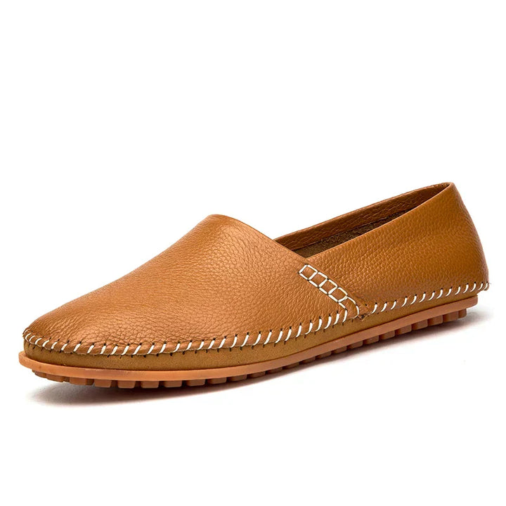 Raquel | Mocassins em pele leve