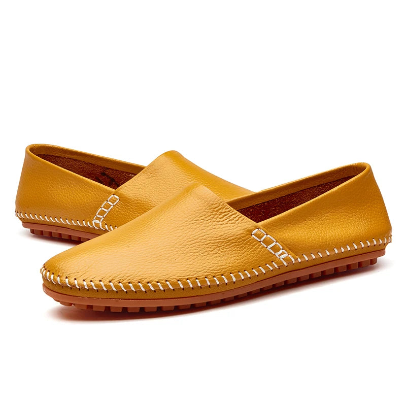 Raquel | Mocassins em pele leve
