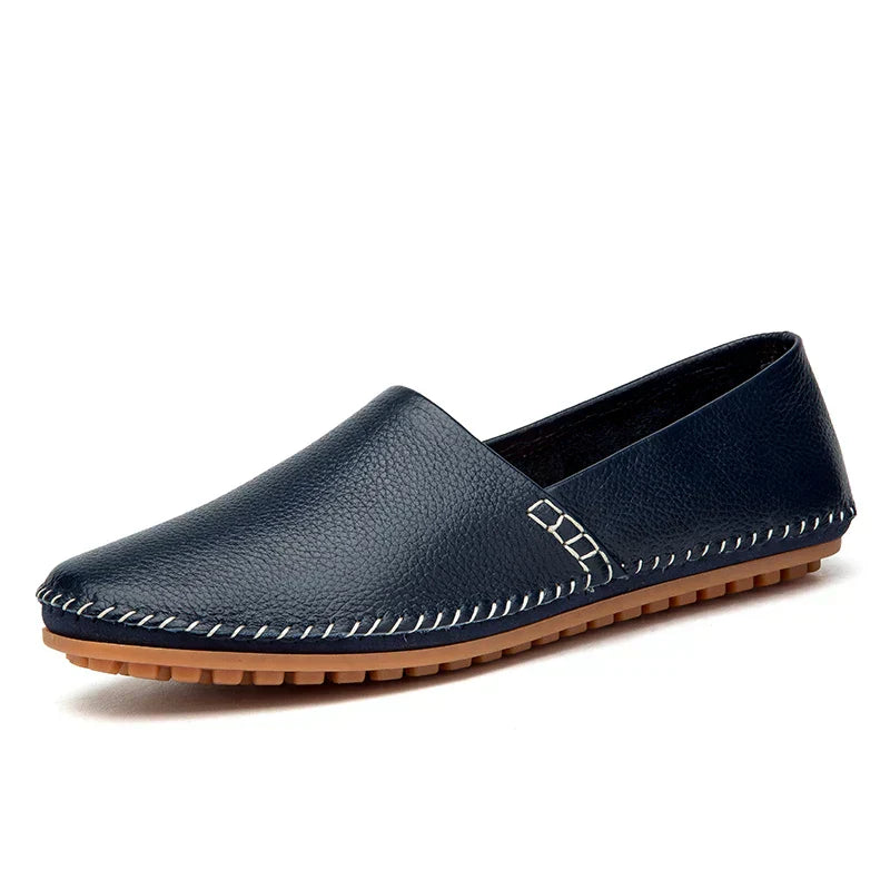 Raquel | Mocassins em pele leve