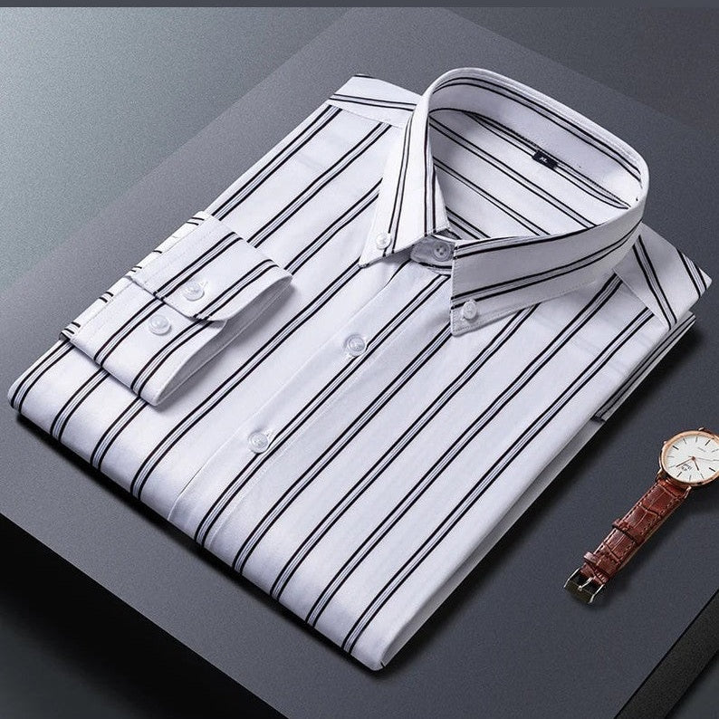 Tiago | Camisa elegante às riscas