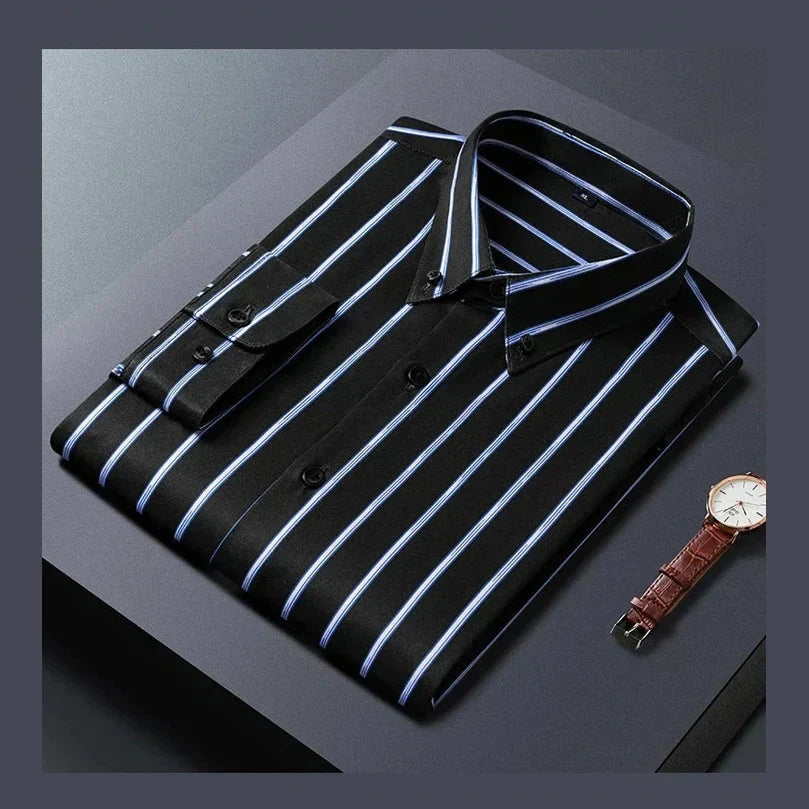 Tiago | Camisa elegante às riscas