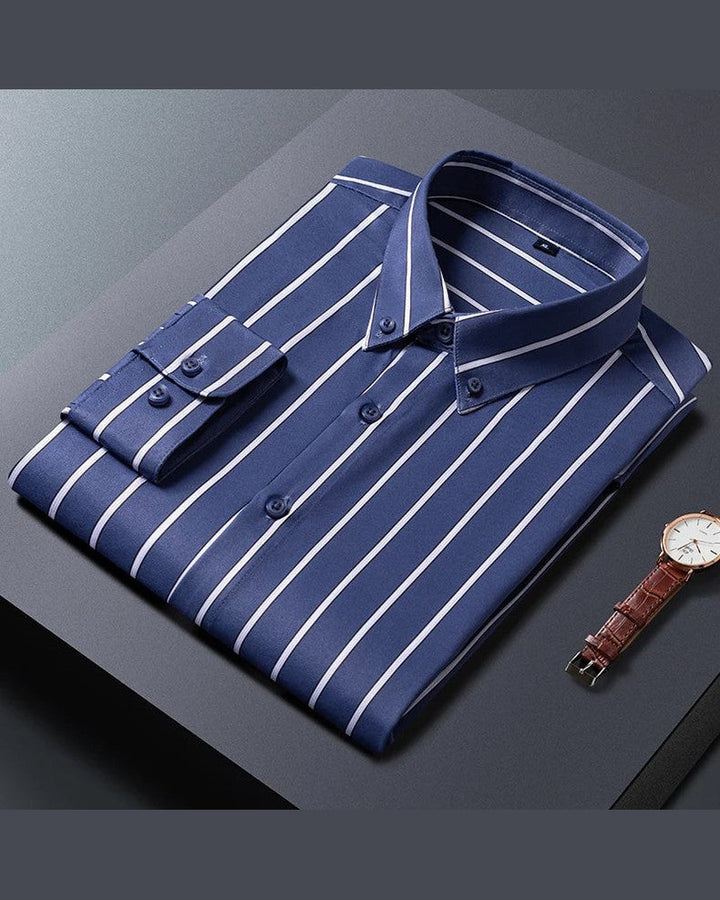 Tiago | Camisa elegante às riscas
