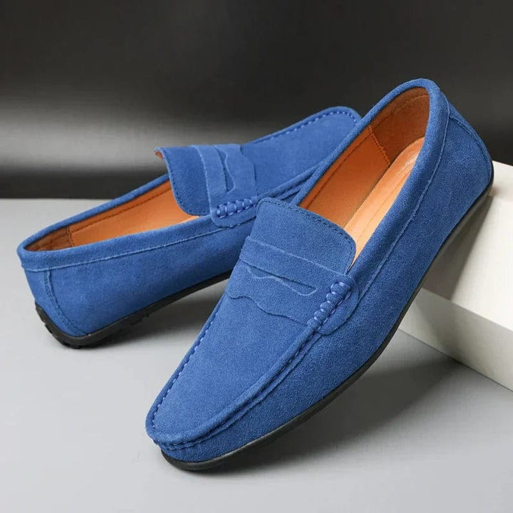 Rui | Mocassins em camurça