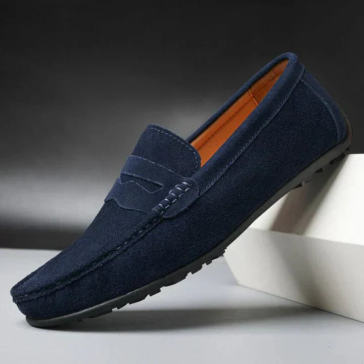 Rui | Mocassins em camurça