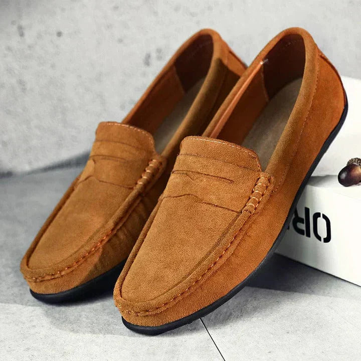 Rui | Mocassins em camurça