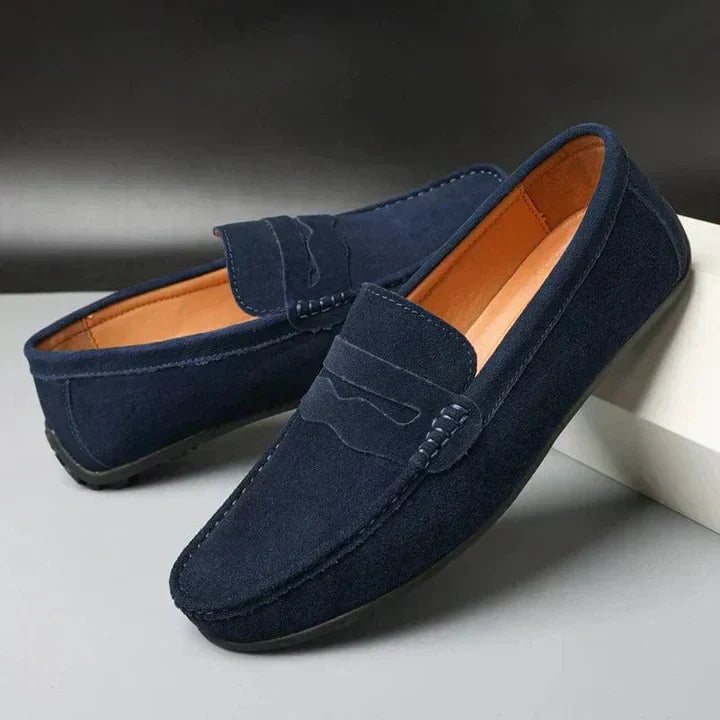 Rui | Mocassins em camurça
