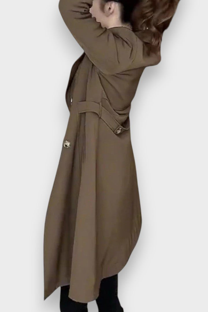 Deolinda | Elegante trench coat dal design clássico