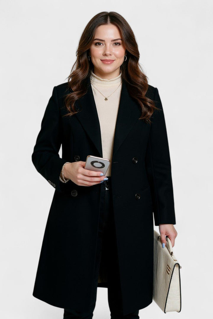 Deolinda | Elegante trench coat dal design clássico