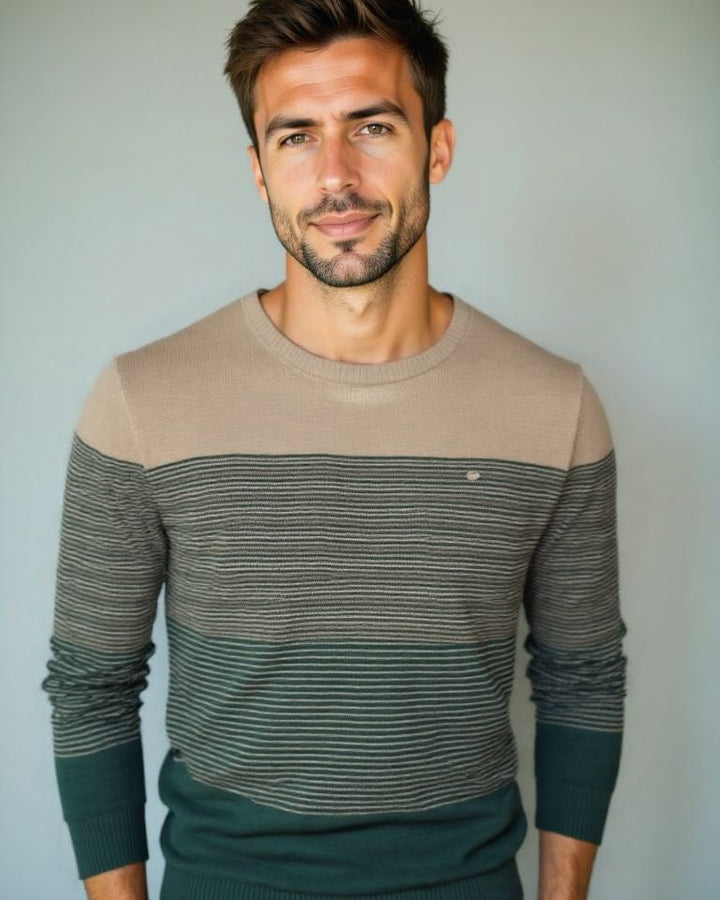 Fábio | Camisola com collo rotondo