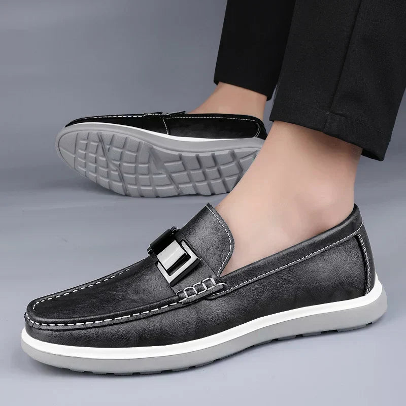 José | Mocassins em pele de luxo