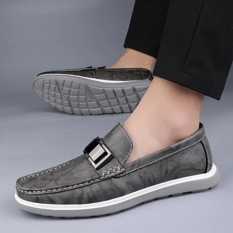 José | Mocassins em pele de luxo