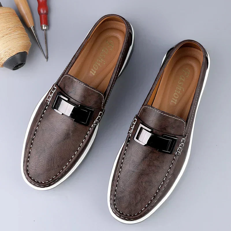 José | Mocassins em pele de luxo