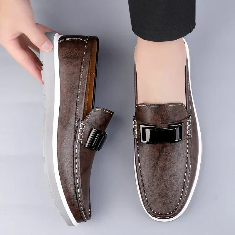 José | Mocassins em pele de luxo