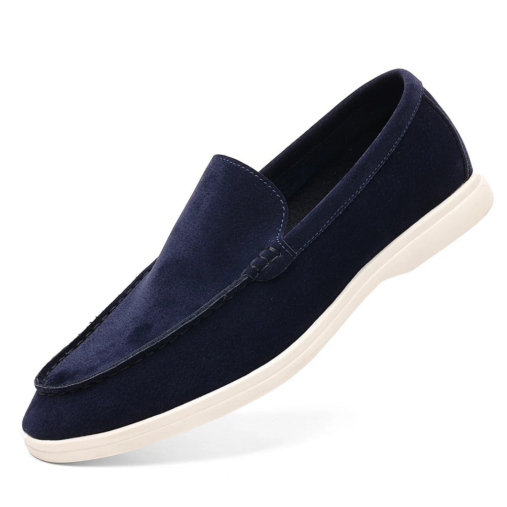 Adelino | Mocassins em camurça de luxo