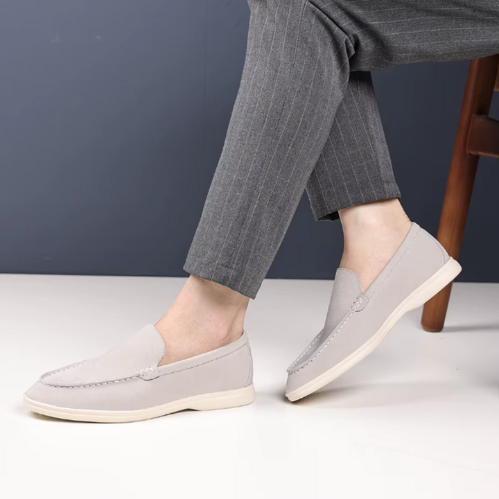 Adelino | Mocassins em camurça de luxo