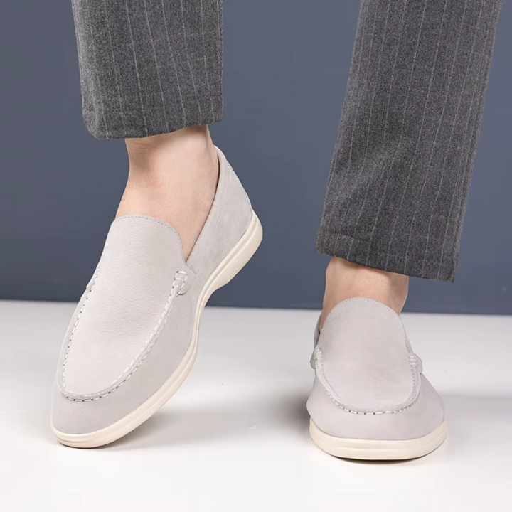 Adelino | Mocassins em camurça de luxo