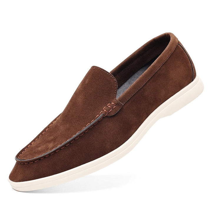 Adelino | Mocassins em camurça de luxo