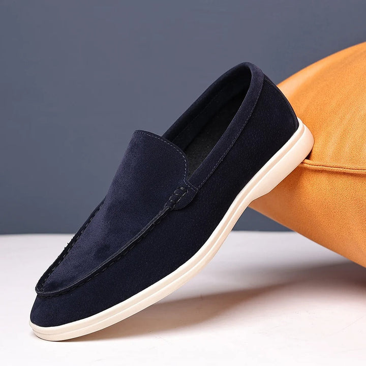 Adelino | Mocassins em camurça de luxo